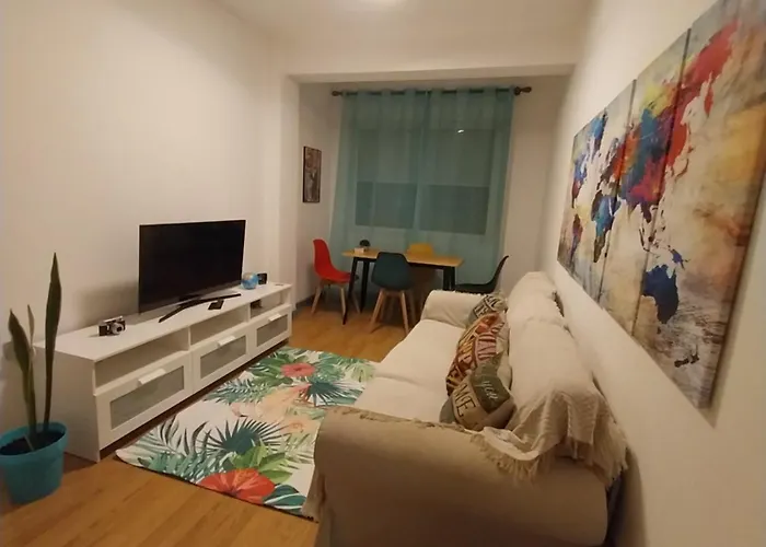 Apartmán Actualizado 2024, Casco Vello 7 Minutos, Wifi Vigo